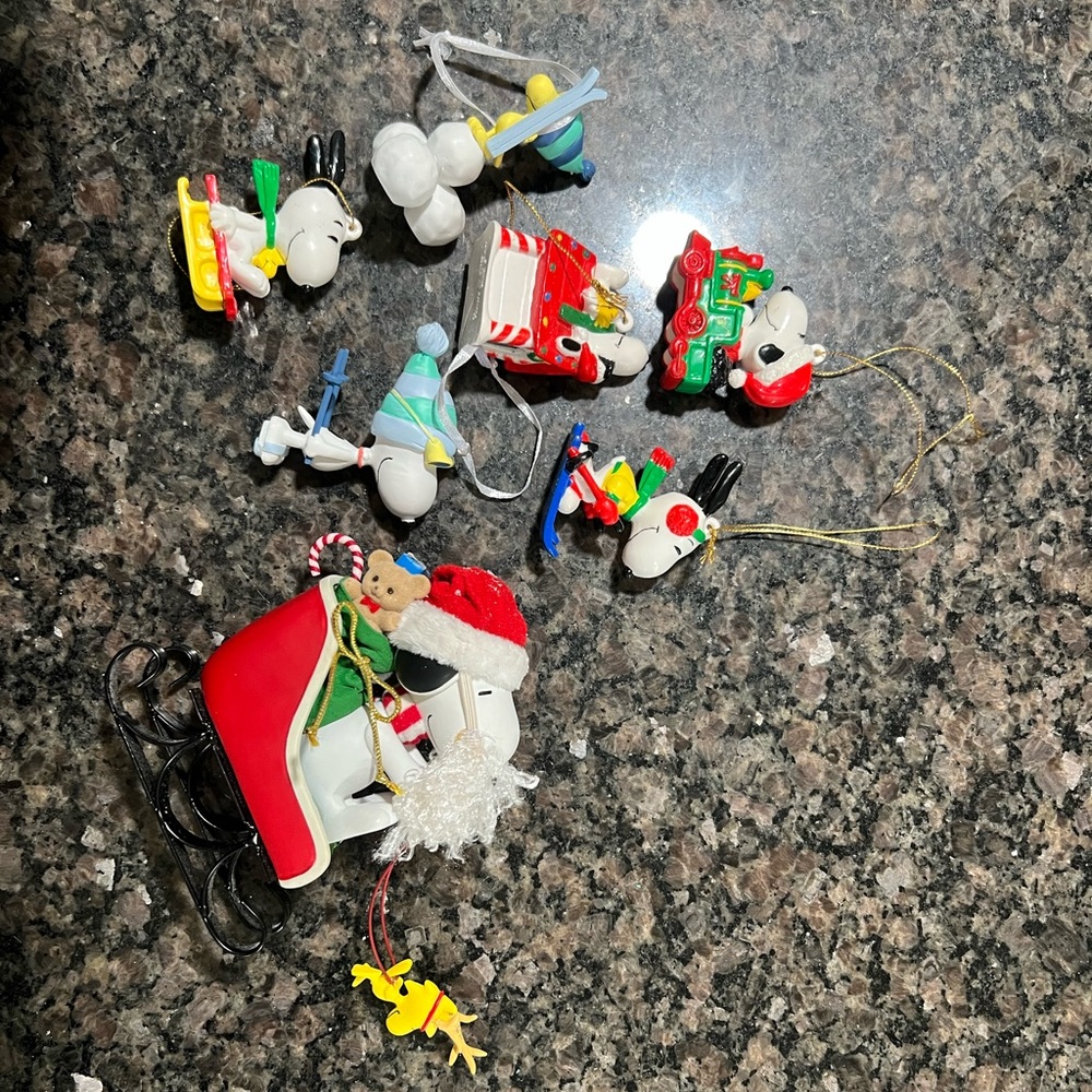 Snoopy ornaments